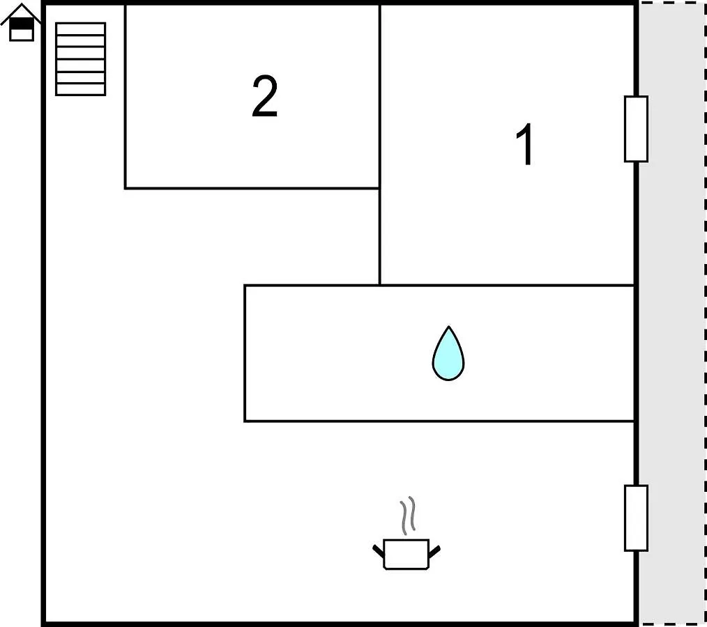 罗索利纳马雷La Piazzetta公寓 0*, 罗索利纳马雷 意大利